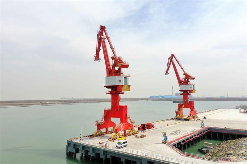 奮進“春天里” | 衛華多系列港機產品硬核發力通州灣新出?？诮ㄔO！